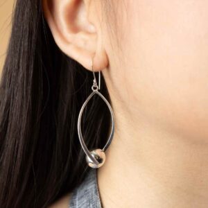 Aretes Ovalo y Esfera