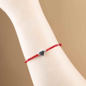 Pulsera Corazón Cristal