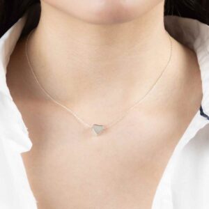 Collar Corazón atravesado